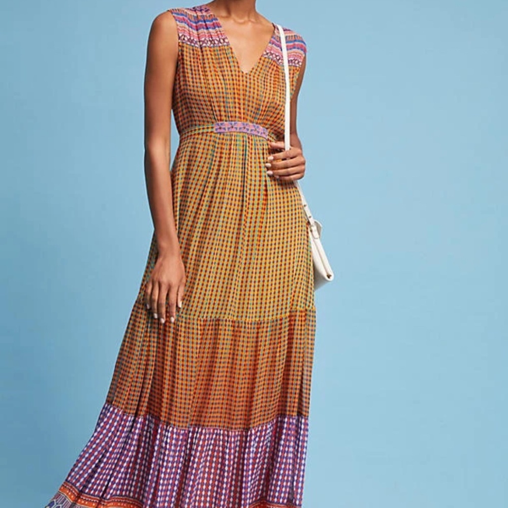 Tanvi Kedia Aelyn Maxi Dress from Anthropologie | Size 10 - Picture 1 of 13